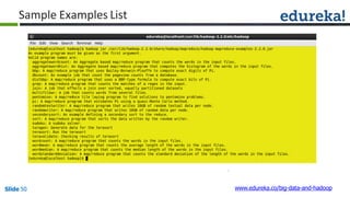 Sample Examples List
www.edureka.co/big-data-and-hadoopSlide 50
 