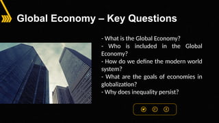 CONTEMPORARY WORLD: THE STRUCTURES OF GLOBALIZATION, GLOBAL GOVERNANCE ...