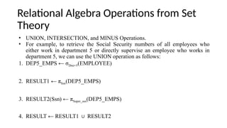 DBMS - Relational Model, Relational Table | PPTX