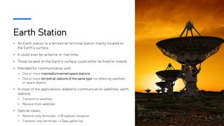 Module 2 - Earth Station - Satellite and Optical Communication | PDF