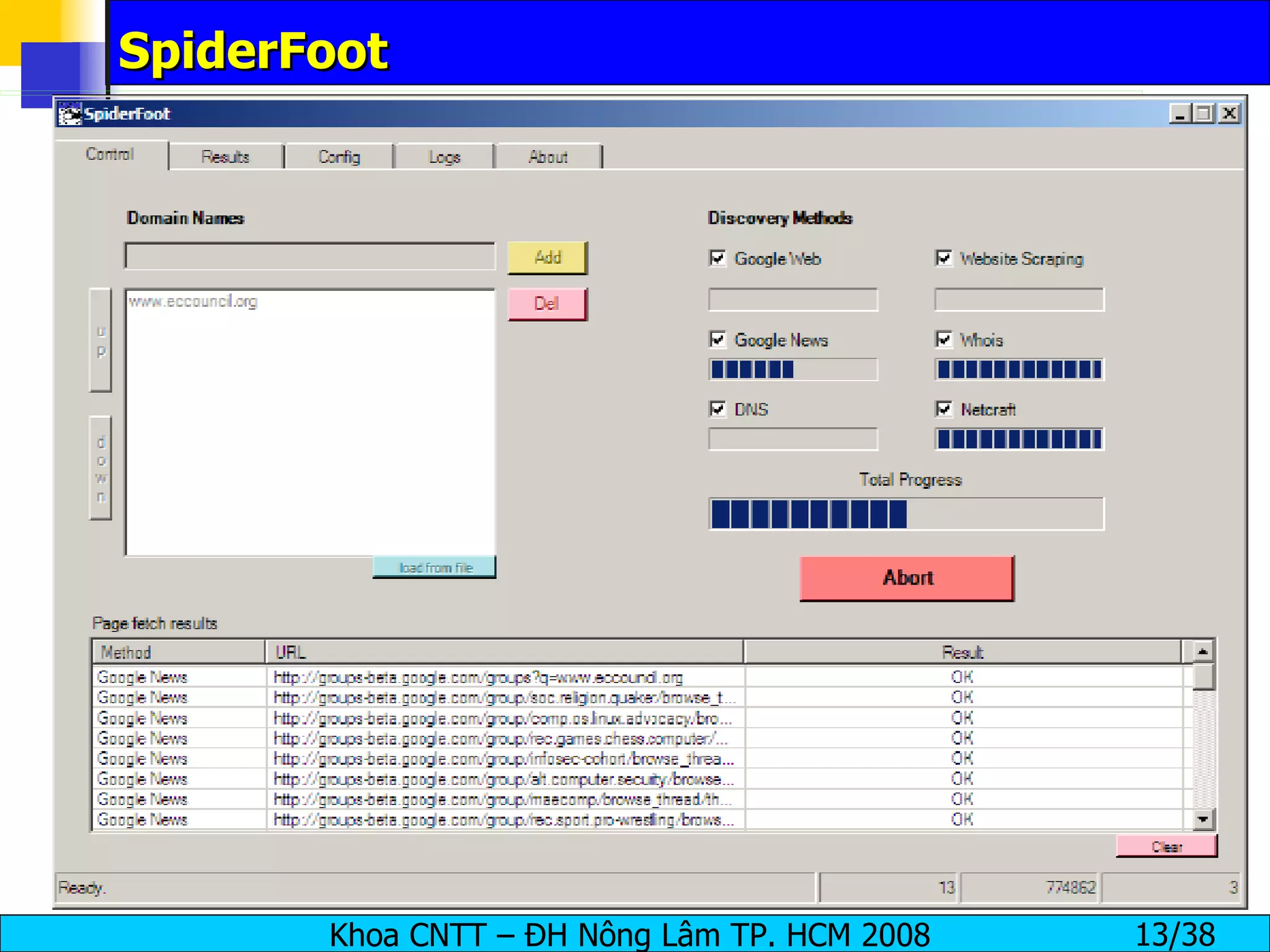 SpiderFoot 