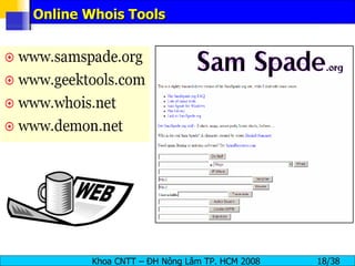 Online Whois Tools 