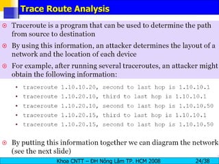 Trace Route Analysis 