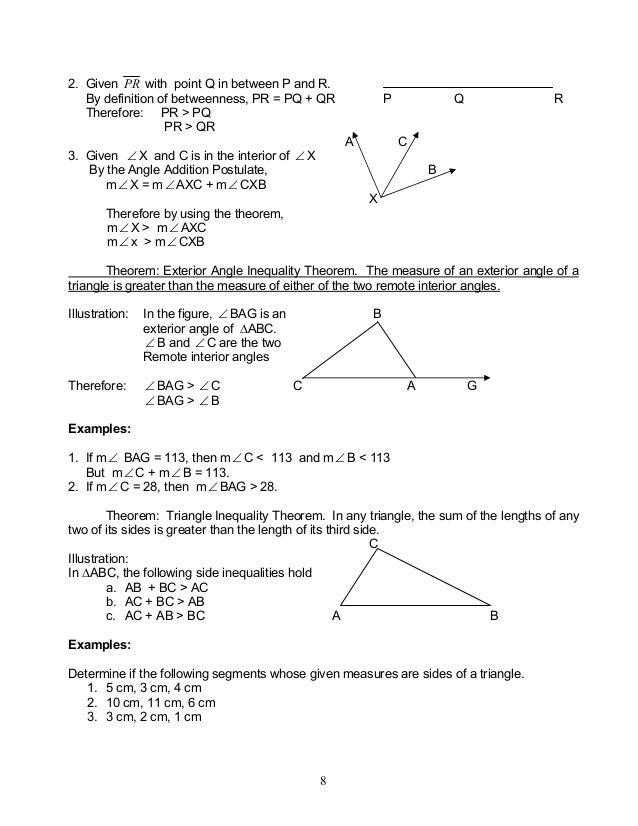 Module 2 Geometric Relations