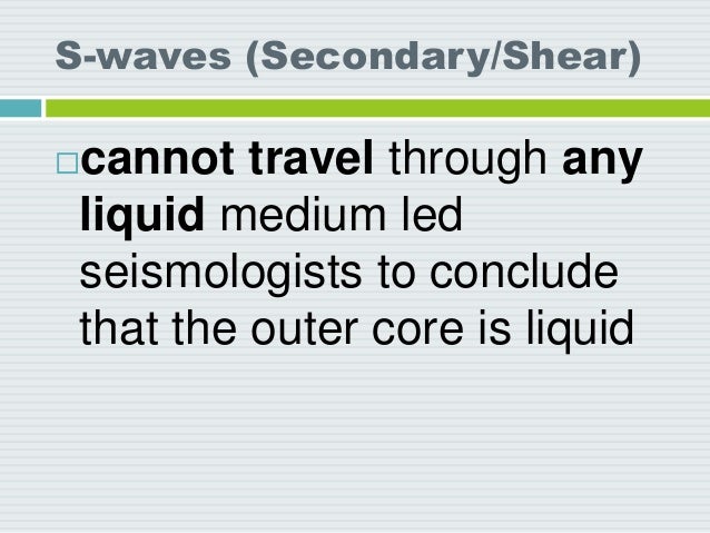 When P Waves Travel Faster Than S Waves When P Waves Travel Faster Than S Waves