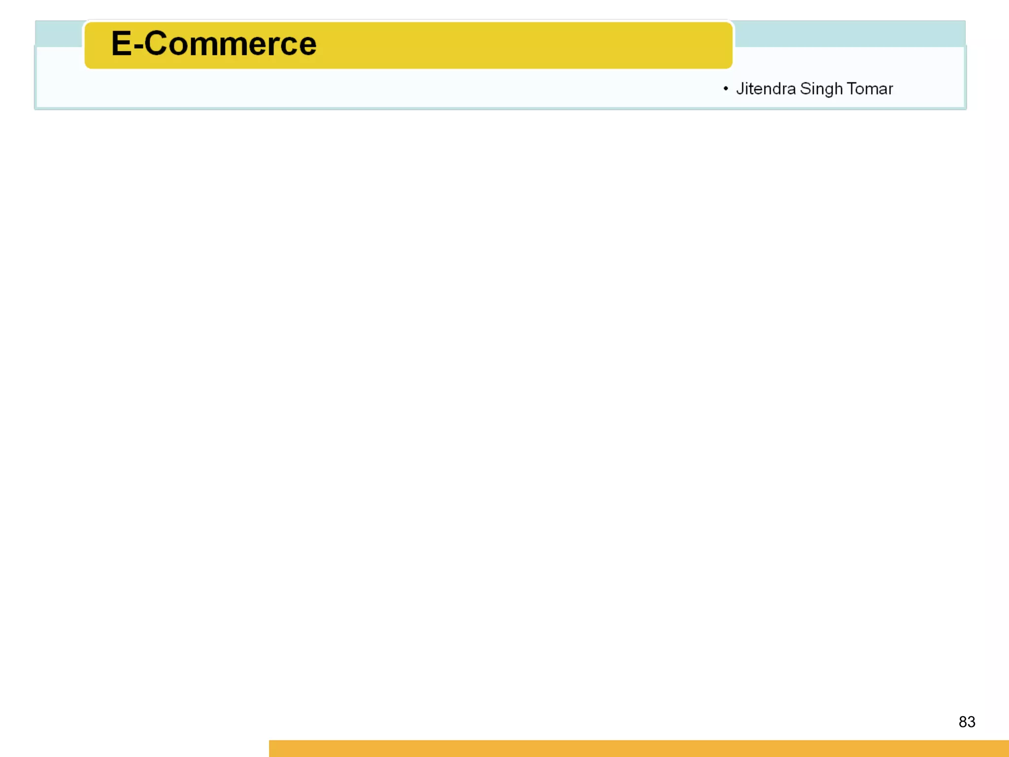 Amity School of Business




                       83
 