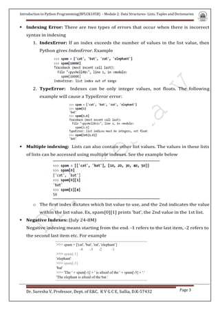 Module 2-Lists,Tuple and Dictionary Final by Dr.SV (1).pdf