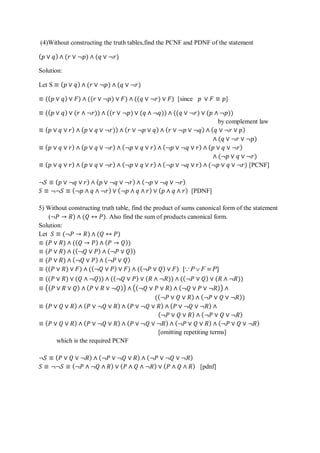 Comprehensive Introduction to Mathematical Logic and Propositional ...