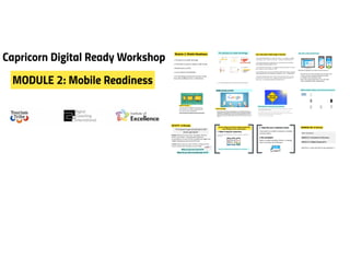 Capricorn Enterprise Digital Ready Module 2: Mobile Readiness