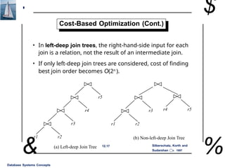 Advanced Query Optimization Techniques in Database Systems | PPTX