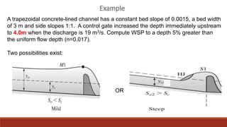 Module 2- Non Uniform Flow in Open Channels (HHM).pptx