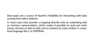 Module 2-Numpy basics Foundation of Data science.pptx