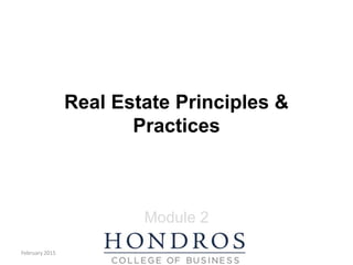 Principles and Practice Module 2 PowerPoint | PPTX