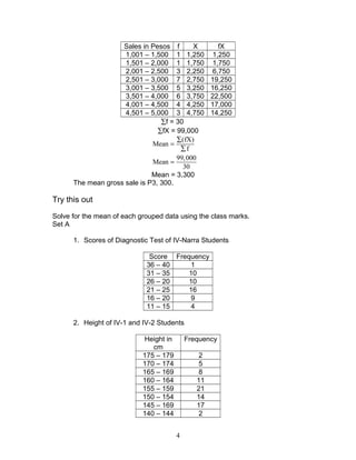Module 2 statistics | DOC