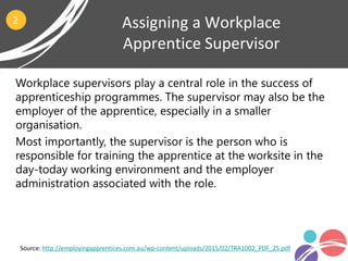 Module 2 - The Nuts and Bolts of Apprenticeships | PDF