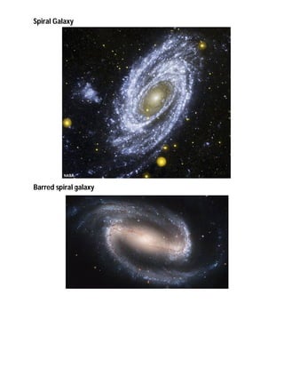 Spiral Galaxy




Barred spiral galaxy
 