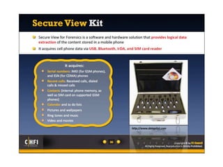 Module 20 mobile forensics