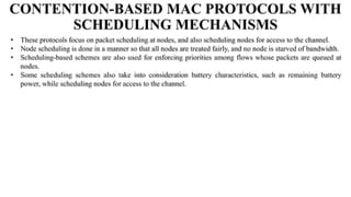 Module 2 Mac Protocols for Ad-hoc Wireless Networks | PDF