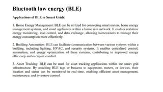 Bluetooth low energy (BLE)
 