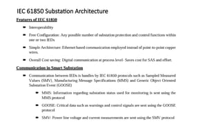 IEC 61850 Substation Architecture
 