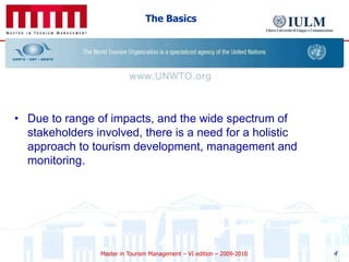 Reasons for Tourism Planning