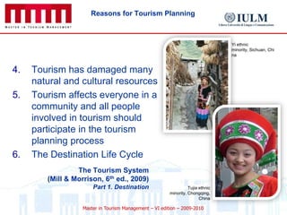 Barriers to Tourism Planning