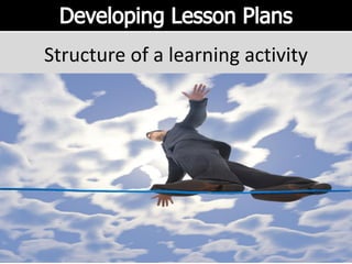ckby/BasicTTT/18Jul08/Rev6 32
Structure of a learning activity
– Opening
• Pax get a general feel of the topic to be discussed
– Focus the topic
• Learn details about topic without straying
– Closure
• End the topic & reinforce learning
– Transition
• Link previous topic with the next one
 