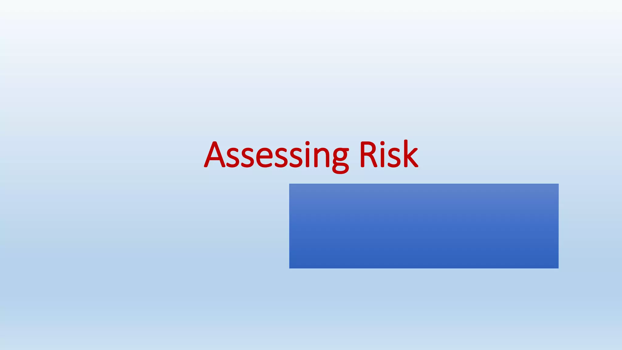 Module 2 Assessing Risk.pptx
