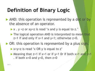 MODULE 2 Binary Systems.pdf Digital Logic Design | PDF