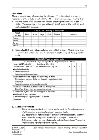 KINDERGARTEN - MODULE 2 - CHILD DEVELOPMENT | DOCX