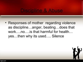 Child Protection in Pakistan Module 2 Child Discipline In Pakistan ...