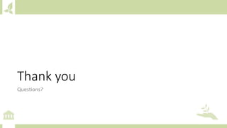 Module 2: Climate actions in agriculture and priority setting for investments