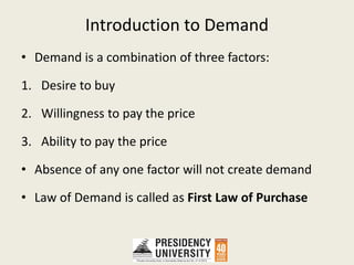 module ii demand analysis susan abraham assistant... Module 2 Demand Analysis (1).pptx