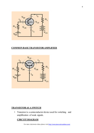 ELECTRONICS DEVICES AND CIRCUITS | DOCX