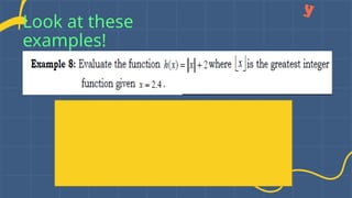 Look at these
examples!
 