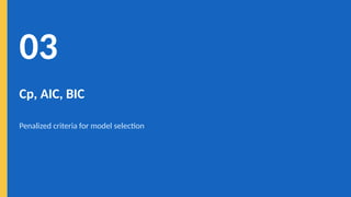 Comprehensive Guide to Model Assessment and Selection Techniques in ...