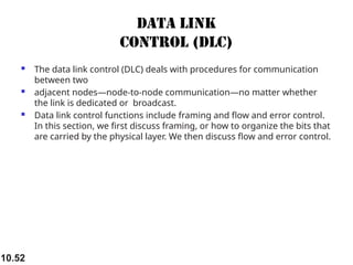 VTU BCS 502 Computer Networks Module 2 – Data Link Layer: Error ...