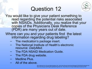 Nsaid Guide Module 2 Final June 2007 | PPT