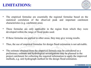 Flood estimation of ungauged catchments | PPTX