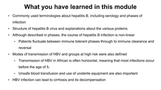 General Points on Hepatitis B Virus
Infection
This ends the trial modules – Consider purchasing the
Liver Course for a com...