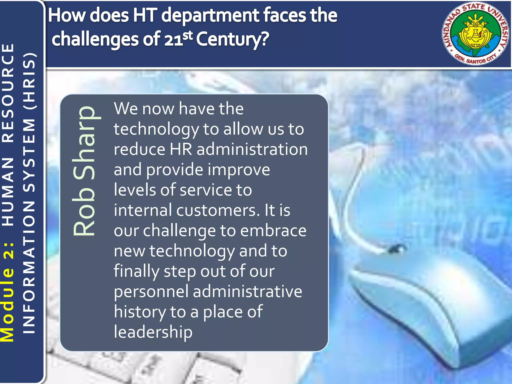 Module2 human resource information system | PPTX