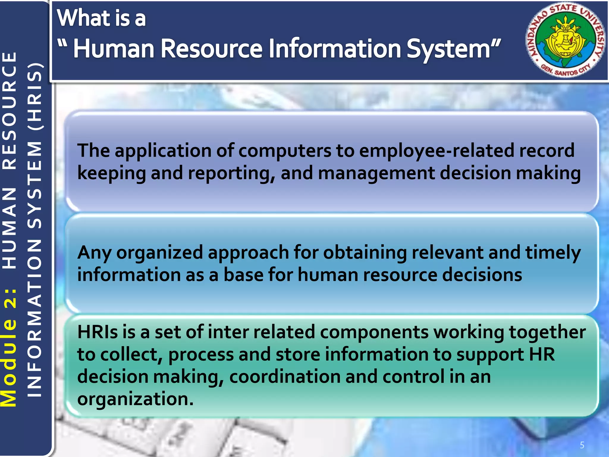 Module2 human resource information system | PPTX