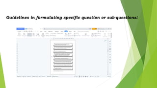 Module 2 III_Identifying the Problem and Asking the Question.pptx