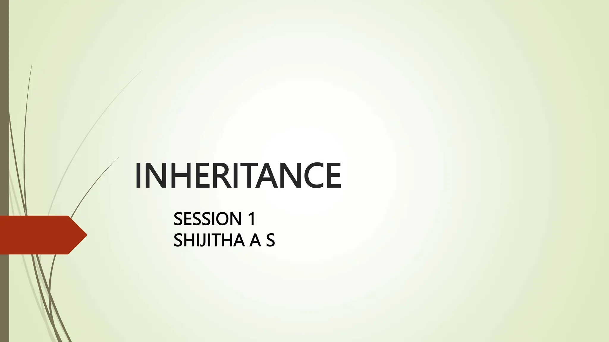 MODULE2_INHERITANCE_SESSION1.ppt computer | PPT