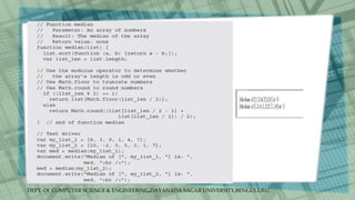 DEPT. Of COMPUTER SCIENCE & ENGINEERING,DAYANADA SAGAR UNIVERSITY,BENGULURU.
 