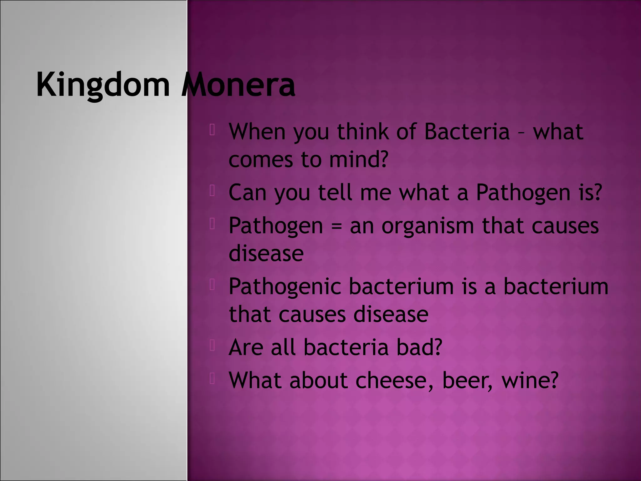 Module 2 kingdom monera | PPT