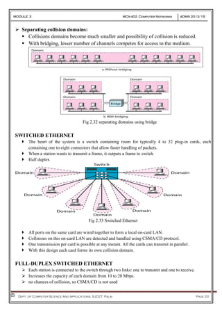 Module 2 lan,data link layer | PDF