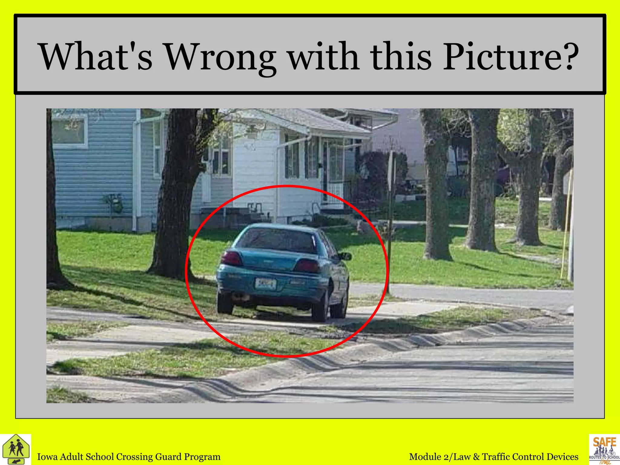 What's Wrong with this Picture? 