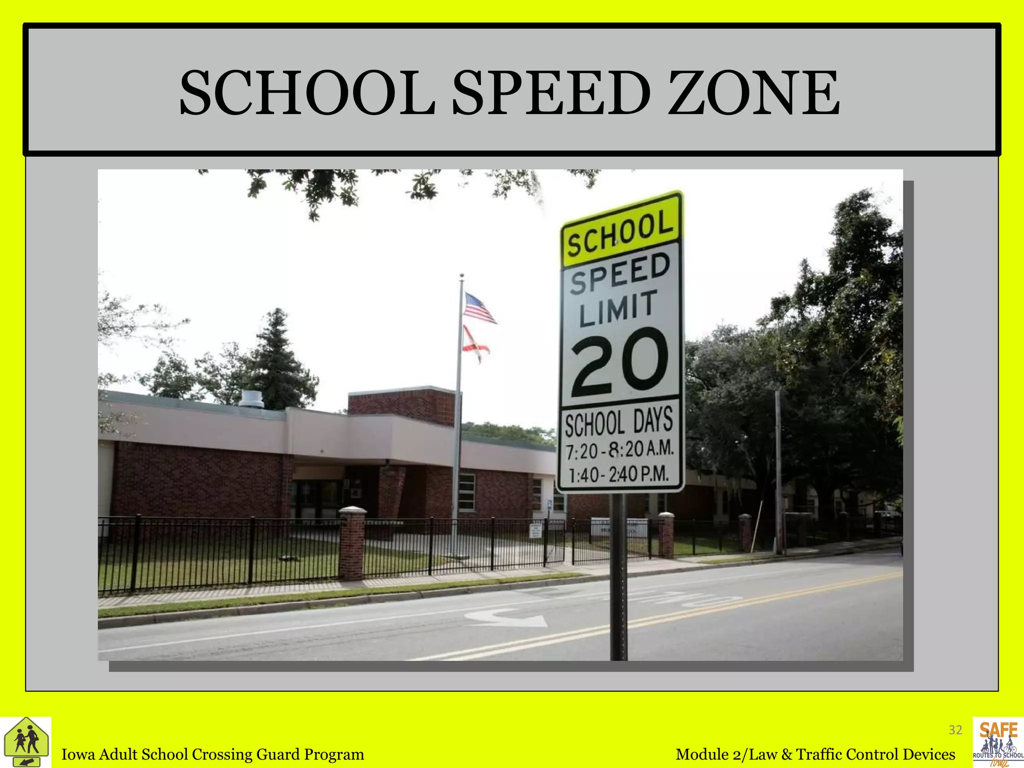 SCHOOL SPEED ZONE 