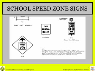 SCHOOL SPEED ZONE SIGNS 